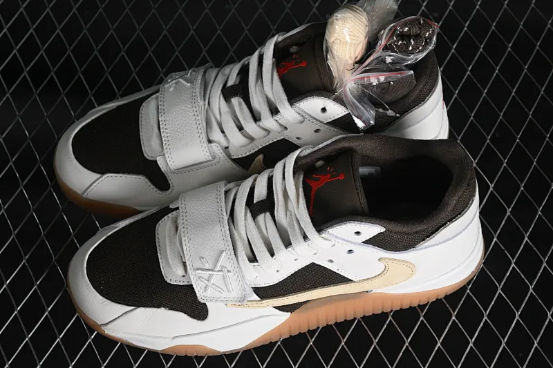 All categories Air Jordan Jordan series basketball shoes Air Jordan 1 Low J version Travis Scott x Jordan Jumpman Jack TR "University Red" AJ1 Joe 1 hook and loop fashion basketball shoes FZ8117-100